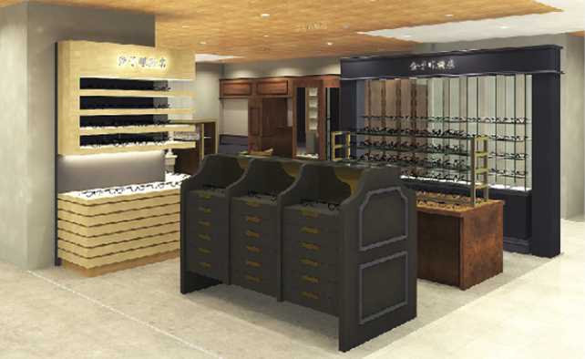 金子眼镜店阪神梅田总店1