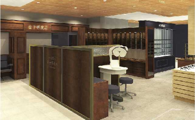 金子眼镜店阪神梅田总店2